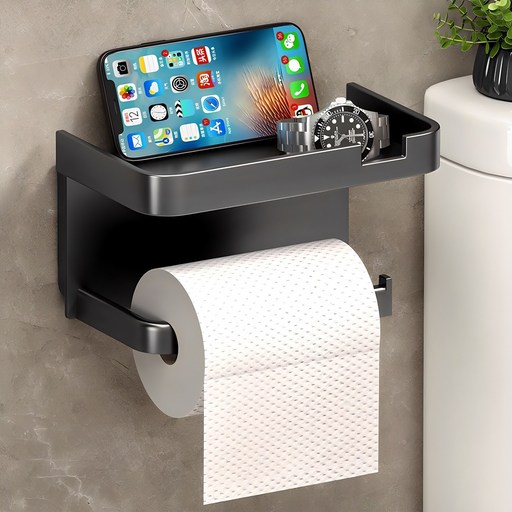 치트몰 무타공 핸드폰 거치대 휴지걸이 강력 접착 스티커