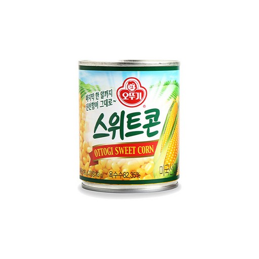 오뚜기 스위트콘 통조림 198g 1개 신선하고 달콤한 맛!
