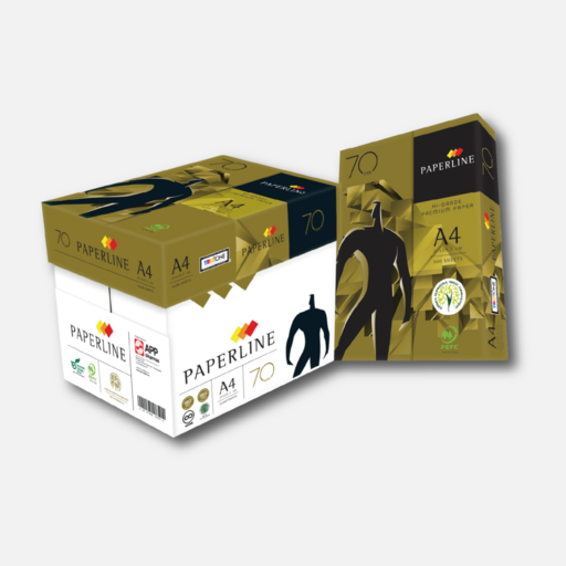 PAPERLINE金牌多功能影印紙 70磅高質量 適用於辦公室文件列印, 10包, A4