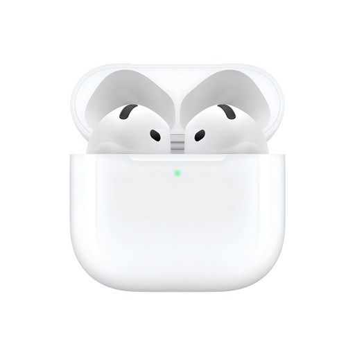 MXP93KHA Apple 2024 에어팟 4세대 액티브 노이즈 캔슬링 블루투스 이어폰 화이트 한층 더 완벽한 사운드 경험