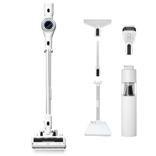 최신형 차이슨 무선 스틱 청소기 BLDC 흡입력 좋은 진공청소기 + 다양한 구성품 + 평생AS