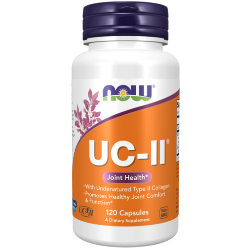 NOW Foods UC-II非變性二型膠原蛋白膠囊, 120顆, 1罐