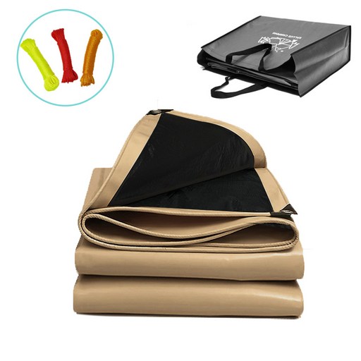 칼루스 다용도 방수포 3mx3m 타포린 그라운드시트 캠핑천막