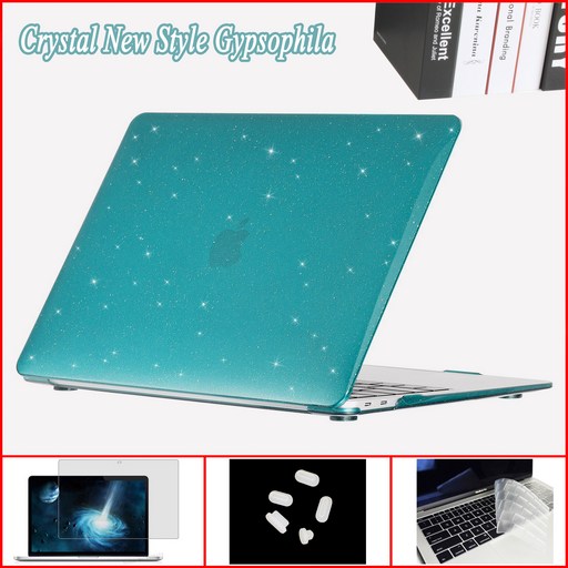 2021 Gypsophila 케이스 노트북 Apple Macbook M1 Pro MAX 칩 14 16 인치 터치 바 ID Air Pro Retina 11 12 13 15 인치 가방, Gypsophila Dark Teal