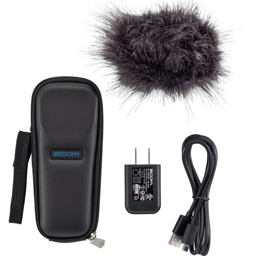 ZOOM Zoom APH-1e H1essential USB-C AC 용 액세서리 팩 헤어리 윈드 스크린, 전용
