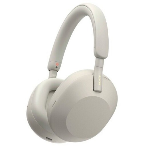 소니 - WH-1000XM5 무선 노이즈캔슬링 Over-the-Ear 헤드폰 - Silver, 단일상품
