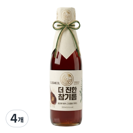 [들녘] 전통압착 더 진한 통참깨100% 참기름