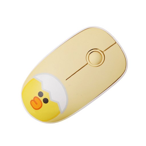 라인프렌즈 미니 브라운프렌즈 무선 무소음 마우스