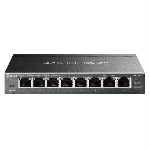 티피링크 8포트 2.5G 멀티 기가비트 데스크탑 스위치