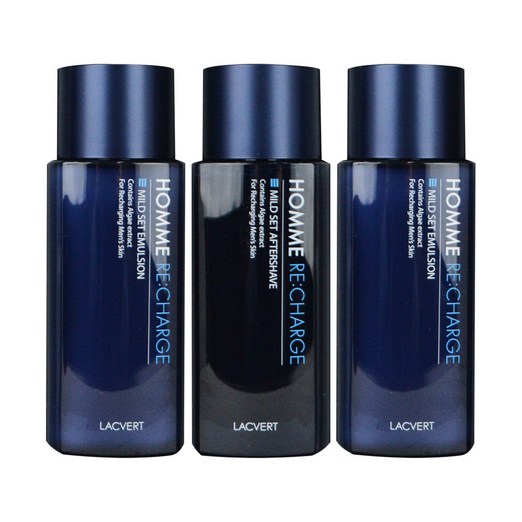 라끄베르 옴므 리차지 2종 기획세트  3종세트, 1개