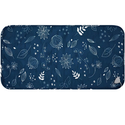 한일상사 정원 양면 전기방석, 네이비, 2인용44 x 87 cm