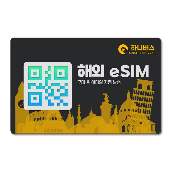 이탈리아 이심 eSIM 무제한데이터 5G LTE e심 로마 피렌체 베네치... 개봉기 | 실사용 후기 - 상품 이미지 4
