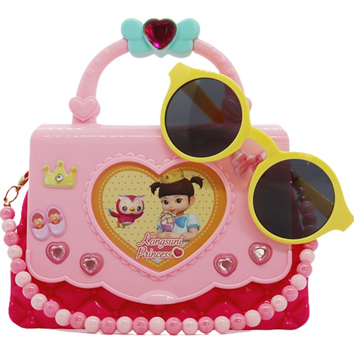 콩순이 선글라스  공주 미니백 세트