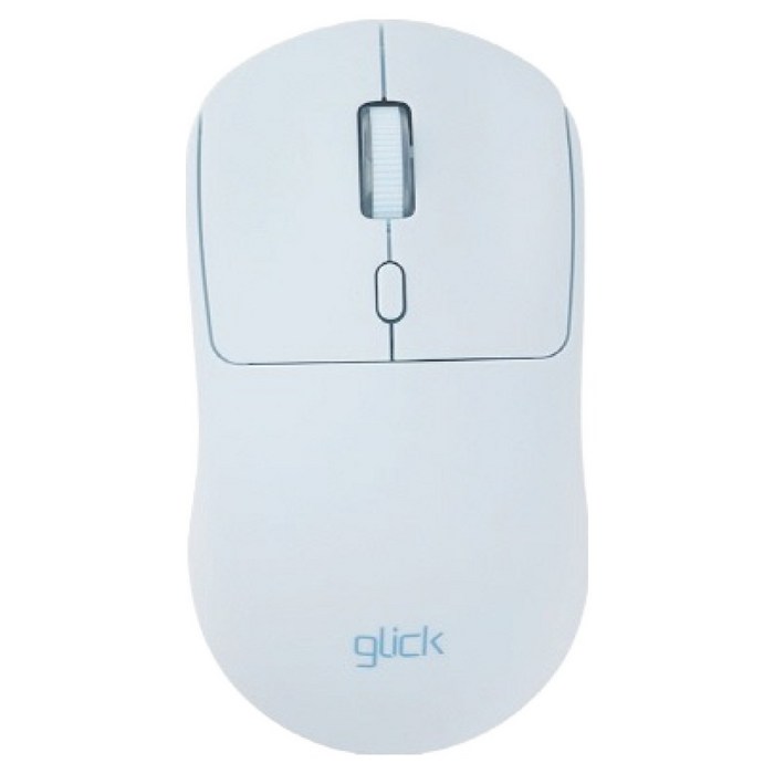 지클릭커 오피스프로 슈크림 무소음 블루투스 무선 마우스, 블루, OP15