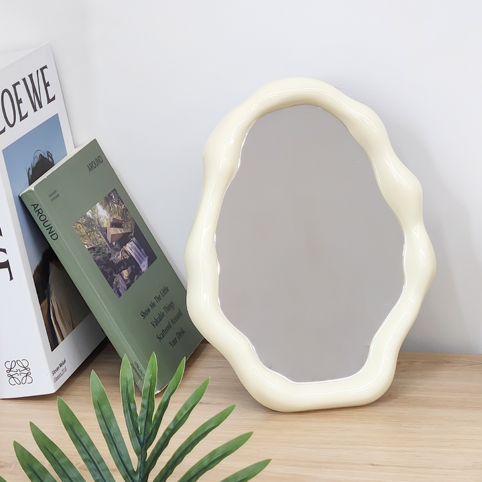 비정형 파스텔 거울