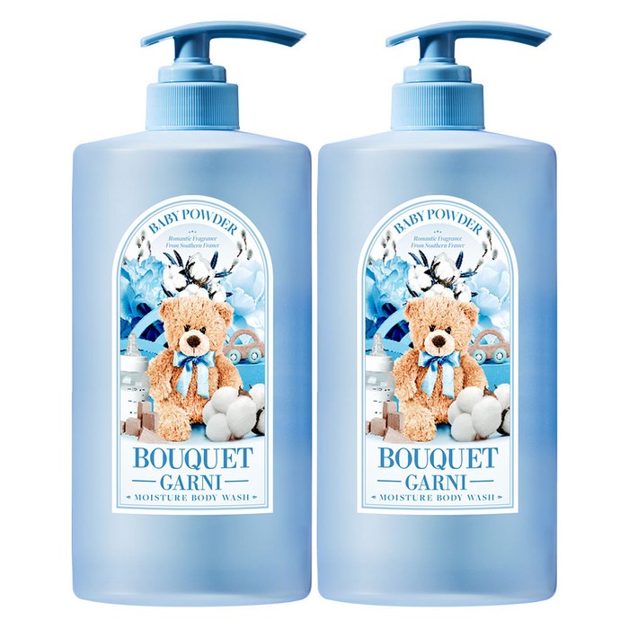 부케가르니 모이스처 바디워시 베이비파우더향