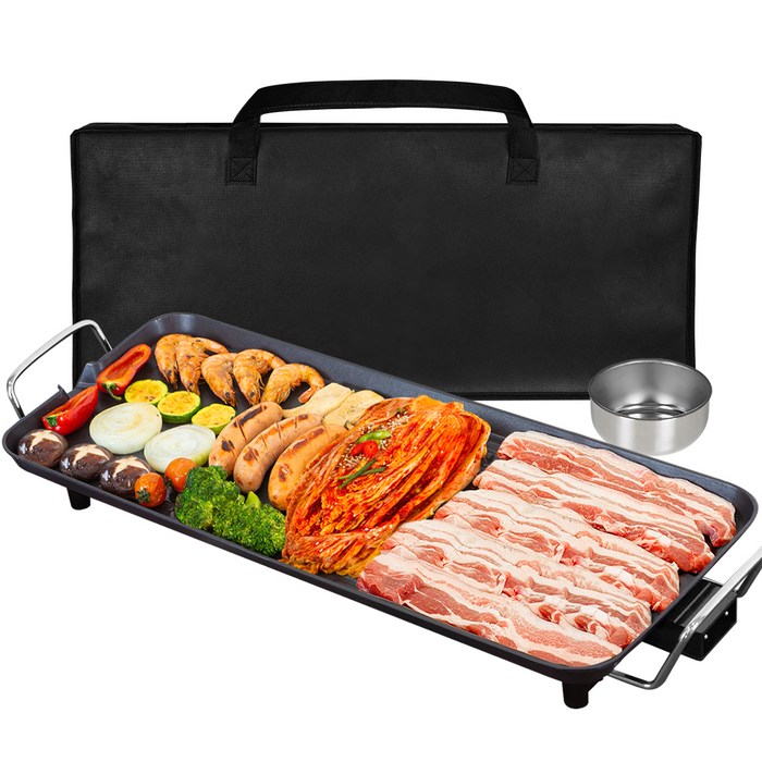 홈플래닛 와이드 전기그릴 특대형 2000W 고화력 5단조절 홈플래닛 와이드 전기그릴 특대형 2000W 고화력 5단조절