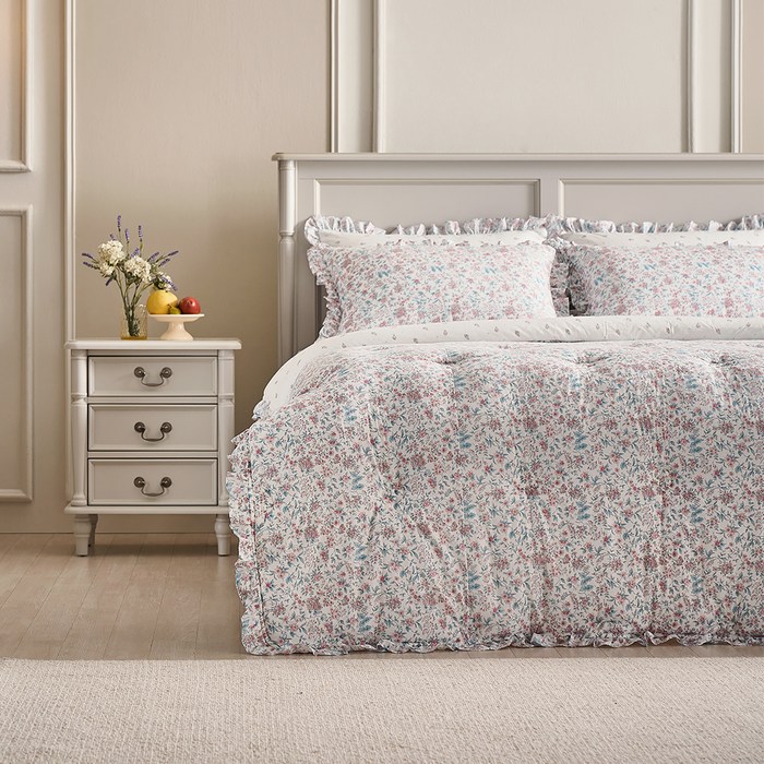 로라애슐리 엘시 60수 아사면 차렵이불