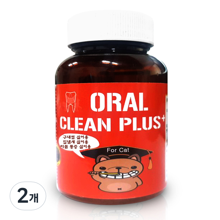 수제명가 고양이 영양제, 구강치석관리, 50g, 2개