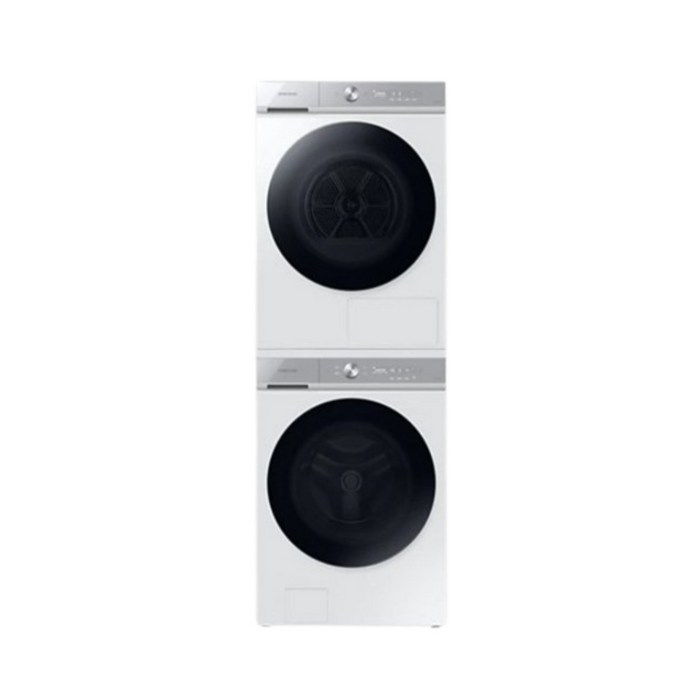 삼성전자 비스포크 그랑데 AI 드럼세탁기 21kg + 건조기 17kg + 상단 설치 키트 WF21DV17WWL 방문설치