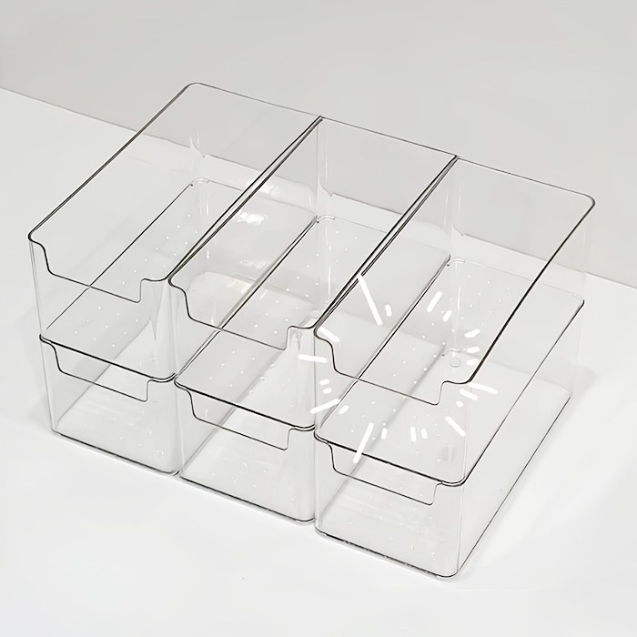다용도 투명 정리함 10개, 10개, 투명