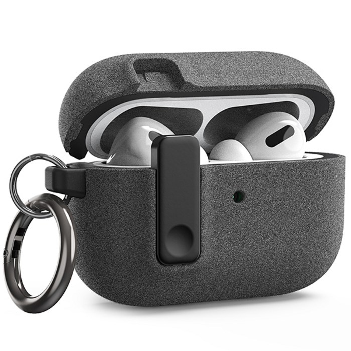 베루스 에어팟 프로2 세대 케이스 모던 락 분실 방지 잠금 기능 케이스, 샌드스톤, 에어팟 프로2