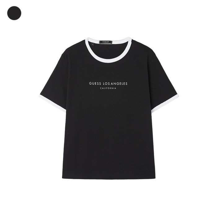 여성 BLK 반팔티셔츠 RP2K04J3