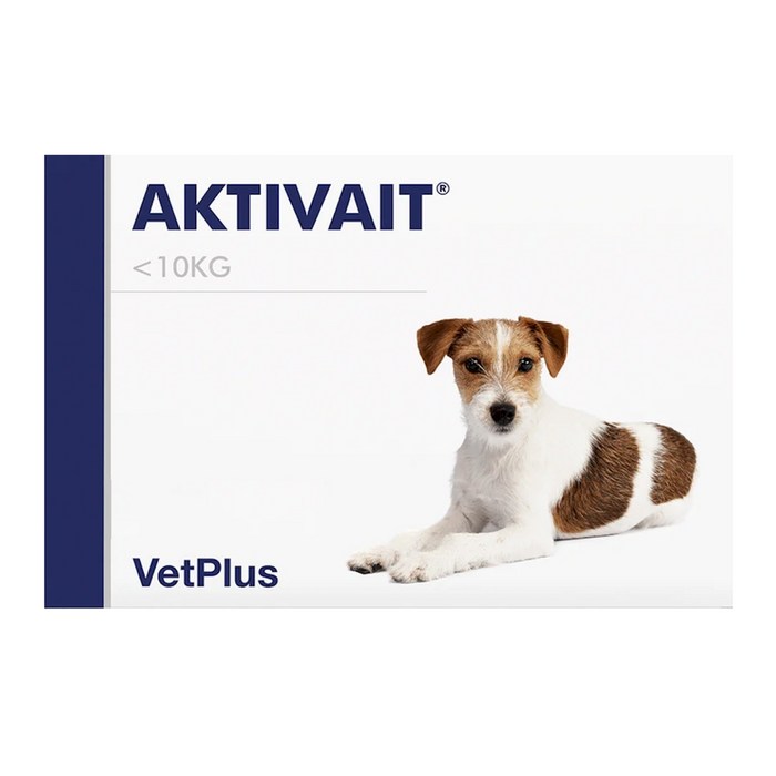 VetPlus Aktivait 노령 소형견의 인지기능을 위한 보충제 캡슐 x 60정 해외발송 정품보장