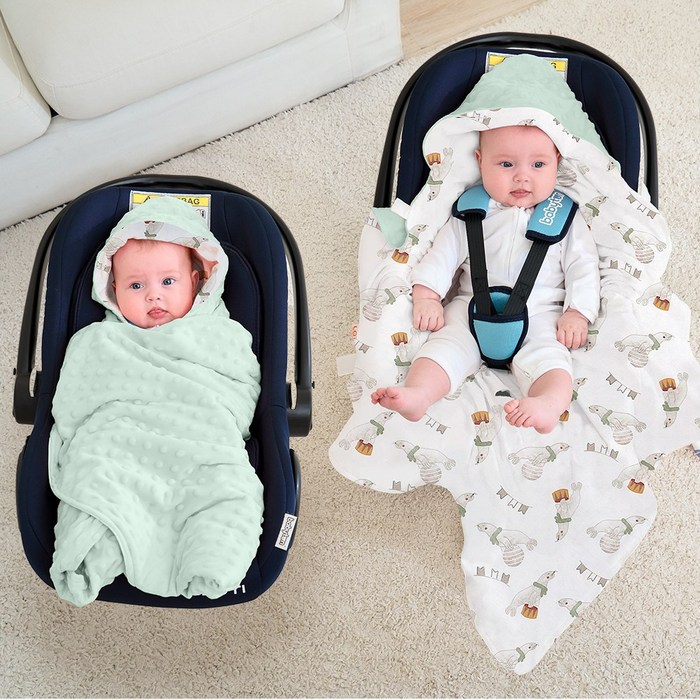 Miracle baby 유아용 순면 겉싸개 90 x 90cm