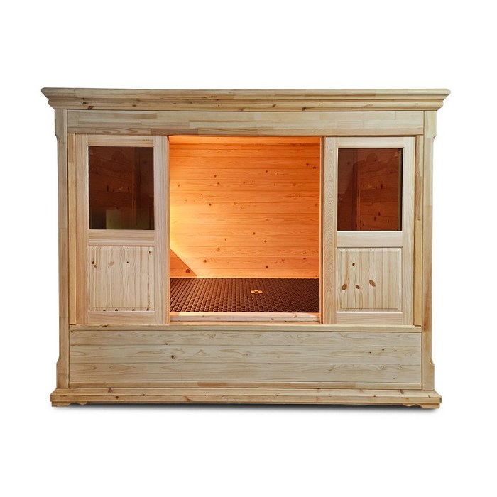 친환경편백아트 편백 원적외선 건식 3인 사우나 온돌형 P952, P952