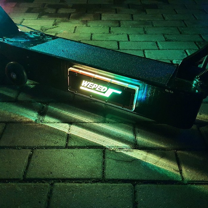 넥스튠 위페드 전동킥보드 사이드 LED 볼륨업 M사이즈