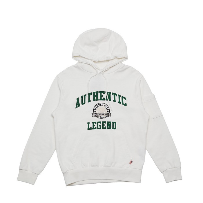 지프 어센틱 아플리케 후드 티셔츠 JM4THU066