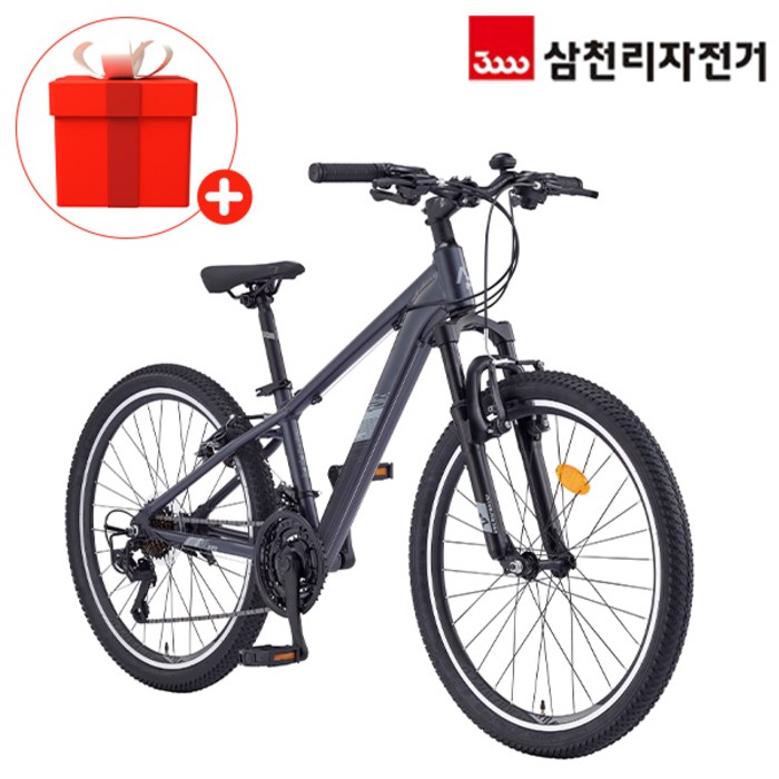 삼천리 2025 완조립 60.96cm24인치 아팔란치아 M JR 21단 초등학생 주니어 알루미늄 산악 MTB 자전거