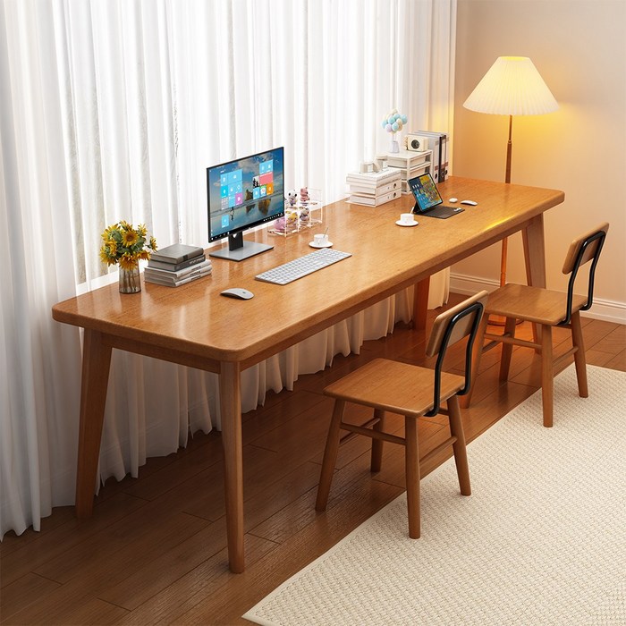 에코 소라노 엔틱 책상 다용도 테이블 플레인 원목책상