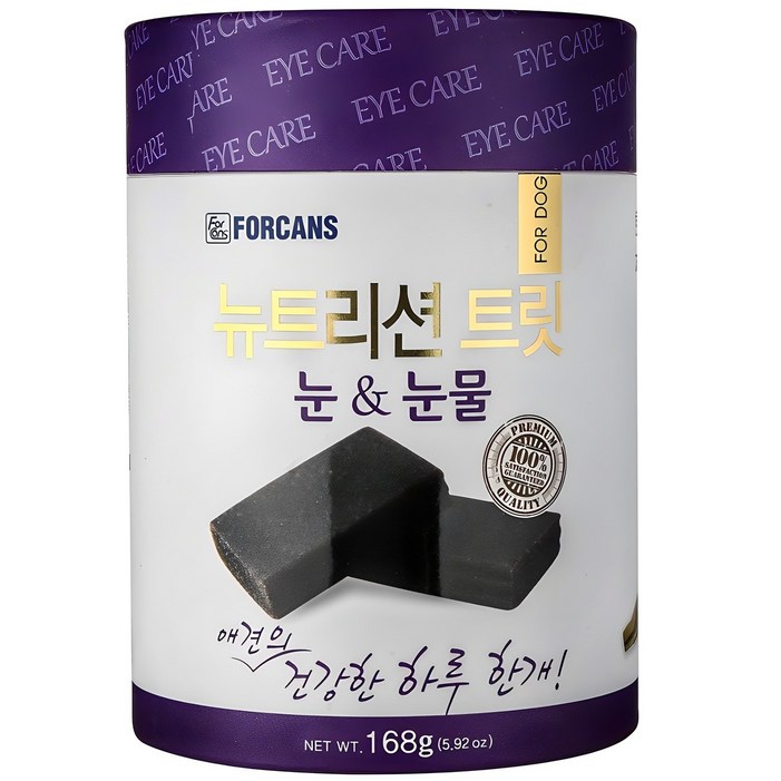 포켄스 강아지 뉴트리션 트릿 영양제, 168g, 눈물개선눈건강, 1개