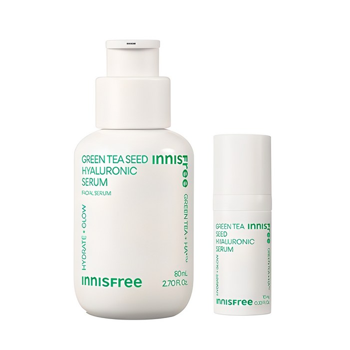 이니스프리 그린티 씨드 히알루론산 세럼 10ml 세트