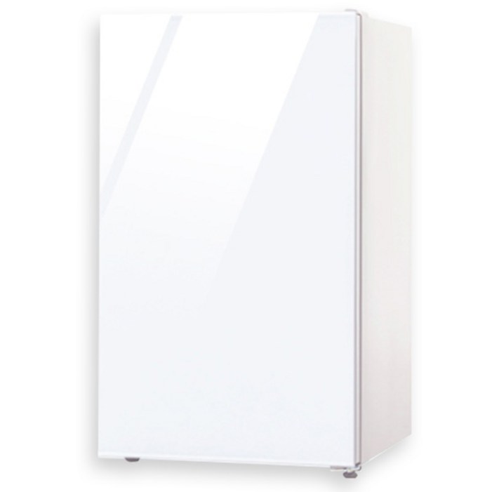 디마인 글램글라스 소형냉장고 RJ93SW, 화이트, RJ93SW