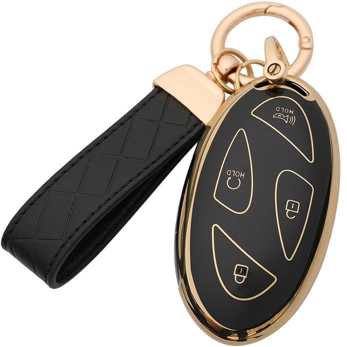 엠디글로벌 현대 디올뉴 그랜저 GN7 키케이스 아이오닉6 쏘나타 아반떼 코나 TPU 호환 차키 케이스 7버튼  키링 세트