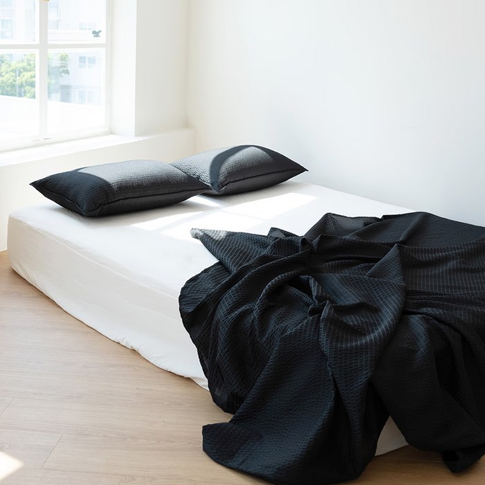 픽켄드 앗 시원해 고슬고슬 샤베트 시어서커 여름 홑이불