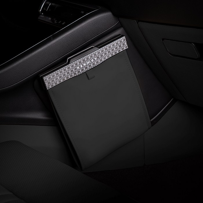 벤딕트 2세대 차량용 LED 쓰레기통 앞좌석 + 봉투