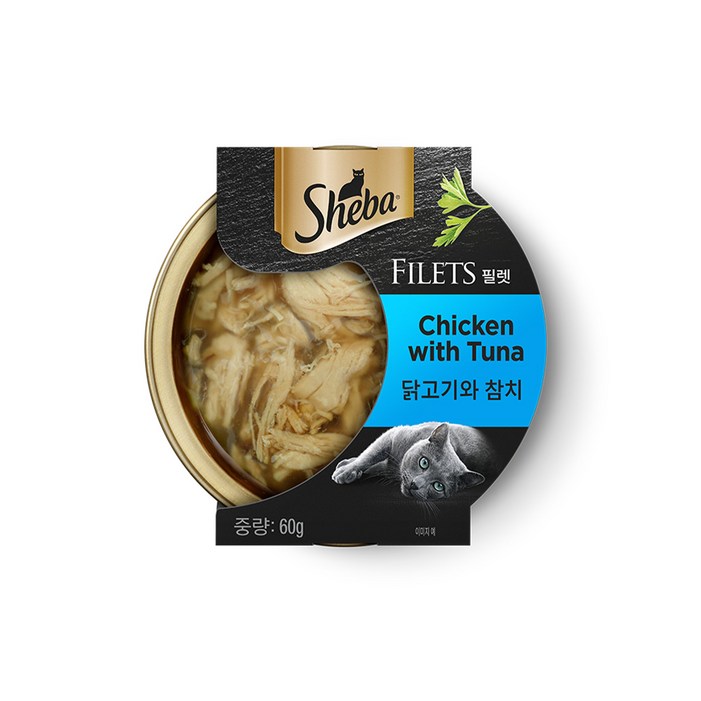 쉬바 어덜트 고양이 필렛 습식사료