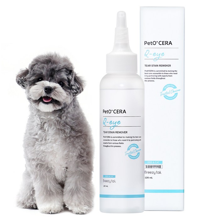 페토세라 큐아이 반려동물 저자극 눈물지우개