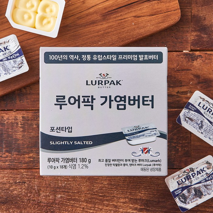 로켓프레시 루어팍 가염버터 포션타입 18개입