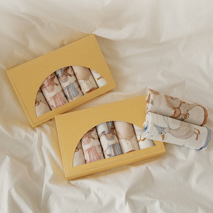 벨몽 유아용 미니 로열 블랭킷 5종 세트