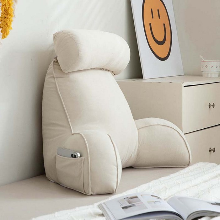 BLACK K7 1인용 등받이 쿠션 의자 침대 쇼파 사무실 쿠션