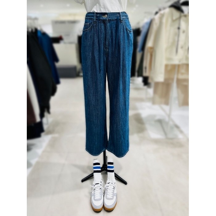 백화점 정품 스튜디오 톰보이 밴딩 스트링 데님팬츠 9175362972