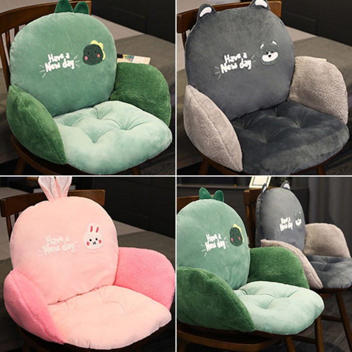 캠핑 의자방석 날개형방석 등받이방석