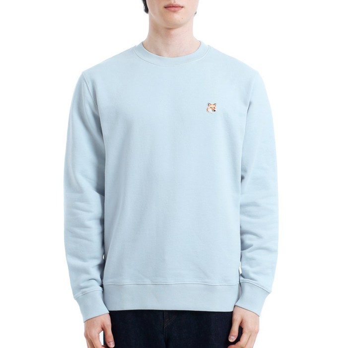 국내매장정품 메종키츠네 남성 맨투맨 25 FOX HEAD PATCH REGULAR SWEATSHIRTLM00301KM00010072 폭스헤드 패치 레귤러 맨투맨