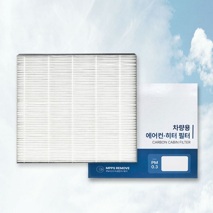 이필드 PM0.3 에어컨필터 기아 스포티지 NQ5 21년07월 초미세먼지 항균 히터필터, 4개, PM0.3 고효율 필터