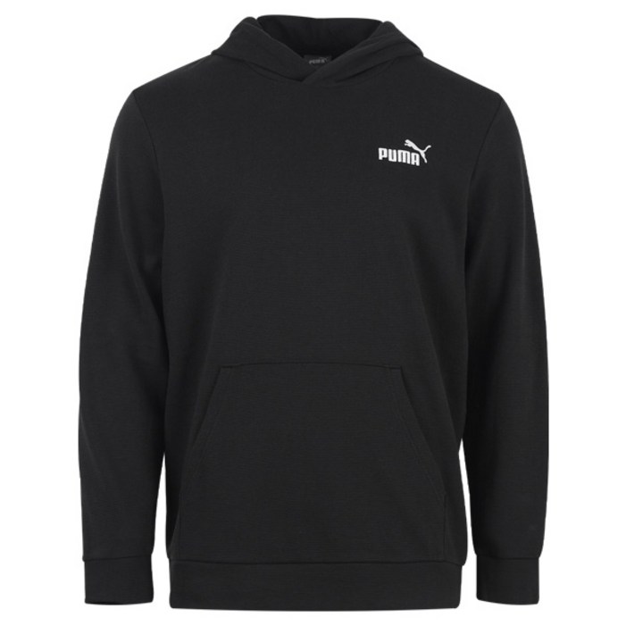 푸마 남성 에센셜 ELEVATED 후드 긴팔 티셔츠 67597501 1408350